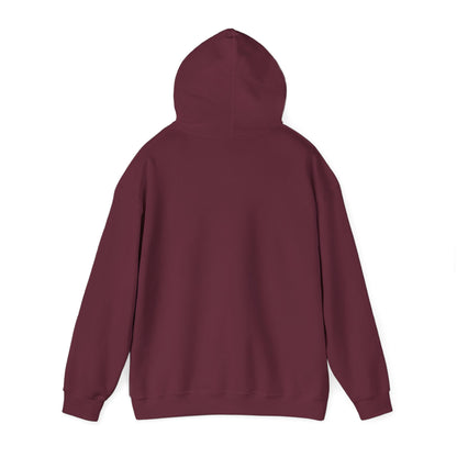 Red Rose Vintage Logo Hoodie — Floral Emblem Pullover for Rose Lovers