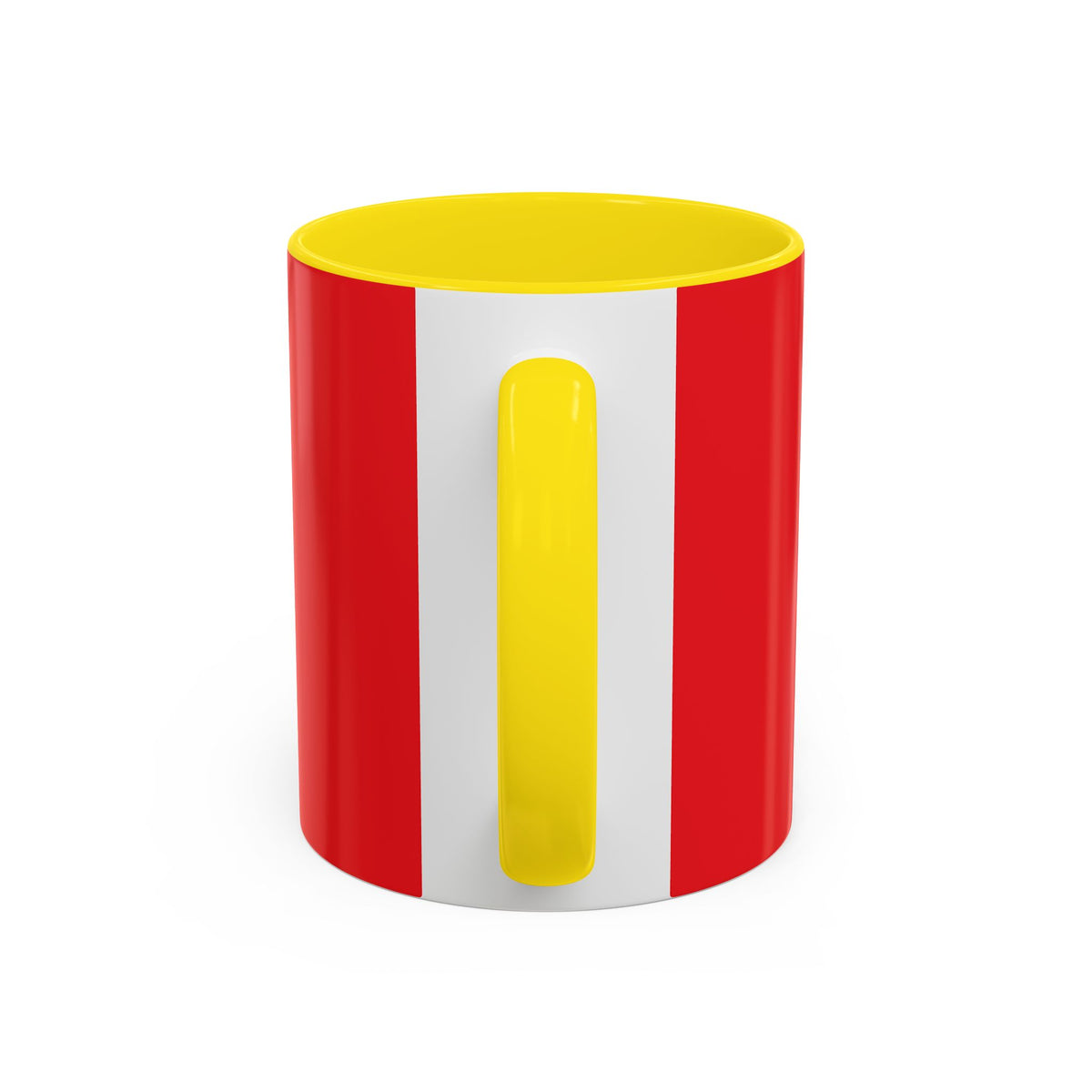 Redd Rose Coffee Mug – Black & Red 11/15oz Accent Mug with Gold Rose Logo