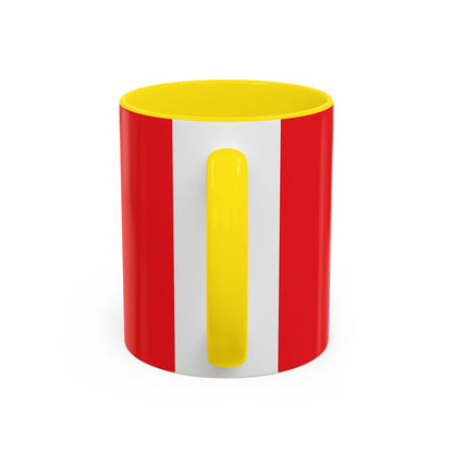Redd Rose Coffee Mug – Black & Red 11/15oz Accent Mug with Gold Rose Logo