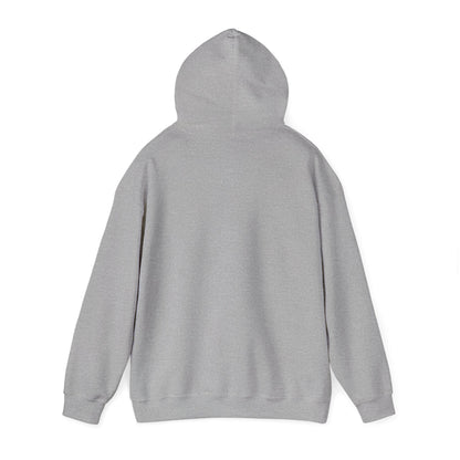 Red Rose Vintage Logo Hoodie — Floral Emblem Pullover for Rose Lovers