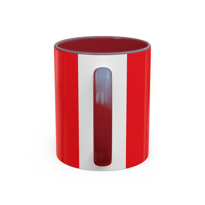 Redd Rose Coffee Mug – Black & Red 11/15oz Accent Mug with Gold Rose Logo