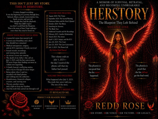 Herstory: The Blueprint They Left Behind Volume One 🌹✨🐦‍🔥